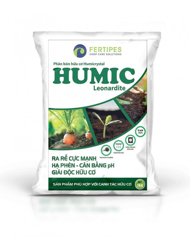 Humic ra rễ cực nhanh hạ phèn giải độc hữu cơ